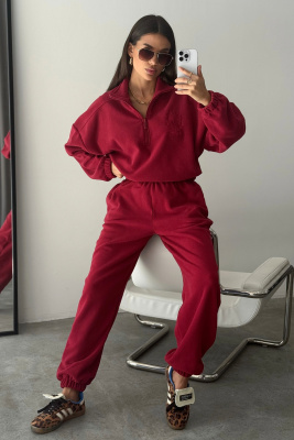 Космос костюм женский бордо