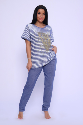 Костюм 65047 синий