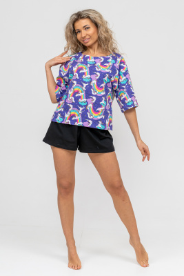 Костюм 36719 фиолетовый